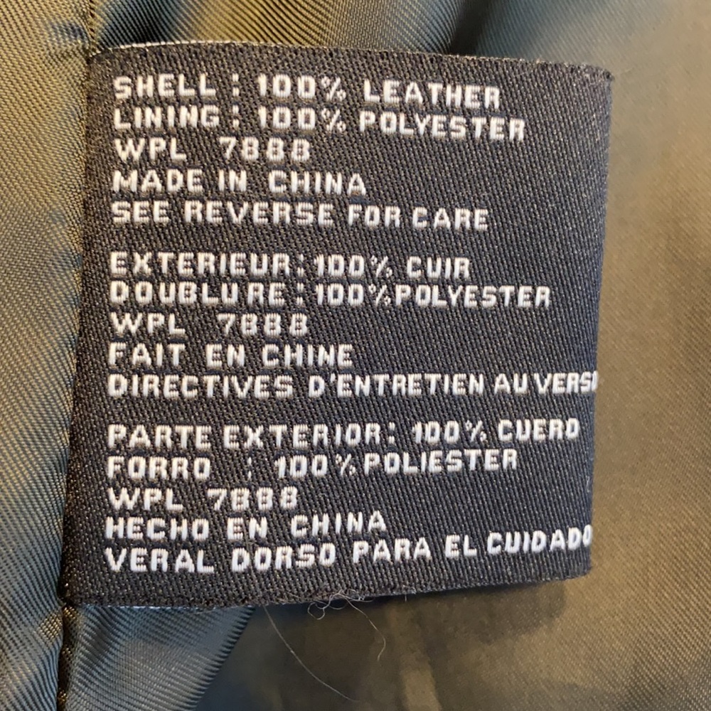 Michael Kors brown leather jacket. Perfect fit. Soft leather. Brown. Size small - Picture 6 of 10